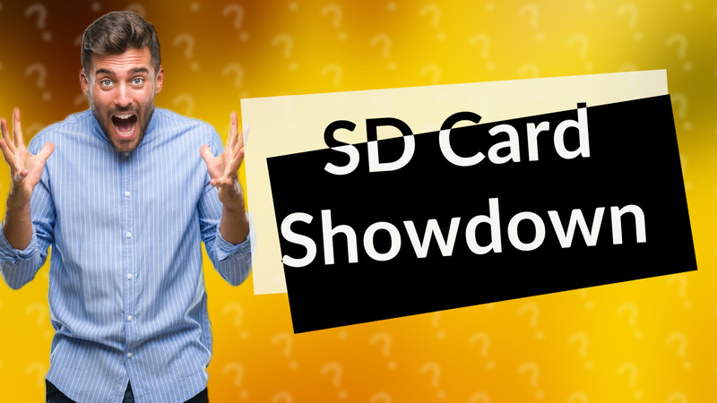 SD Card Showdown