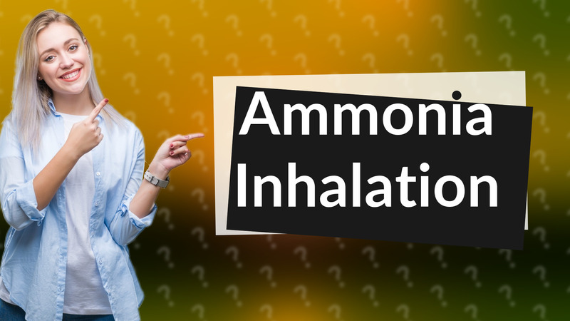 Ammonia Inhalation