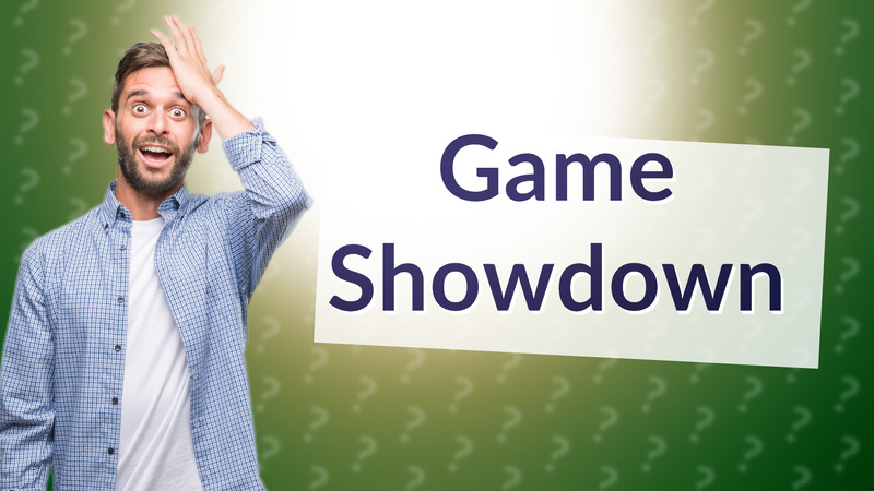 Game Showdown