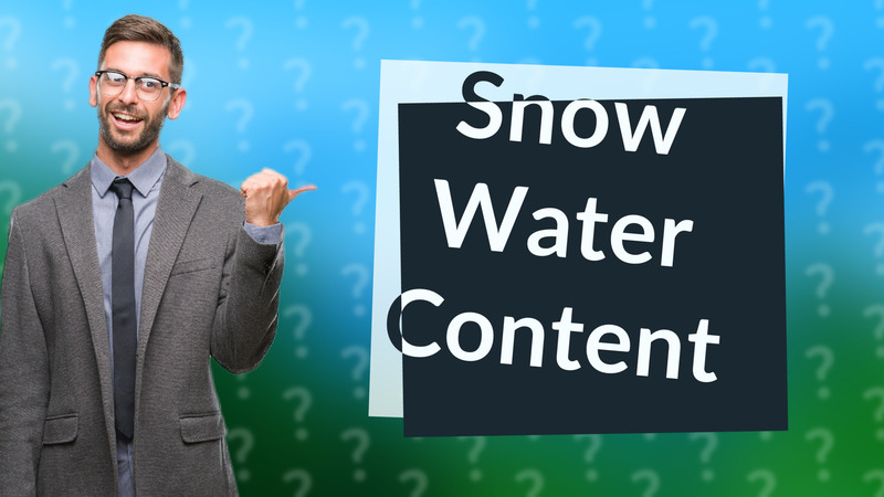 Snow Water Content