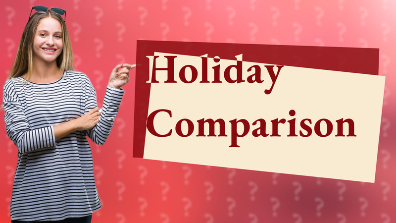 Holiday Comparison