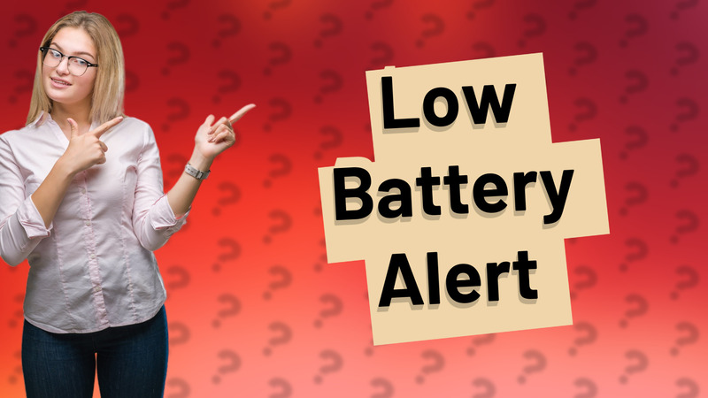 Low Battery Alert