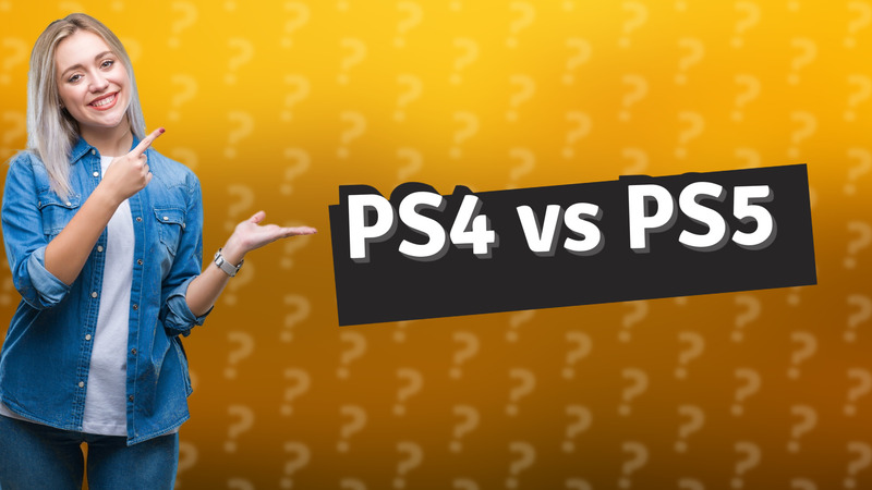 PS4 vs PS5
