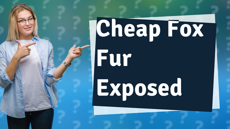 Cheap Fox Fur Exposed