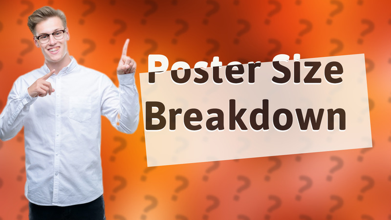 Poster Size Breakdown