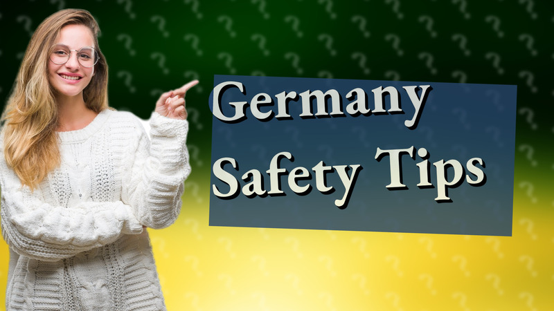 Germany Safety Tips