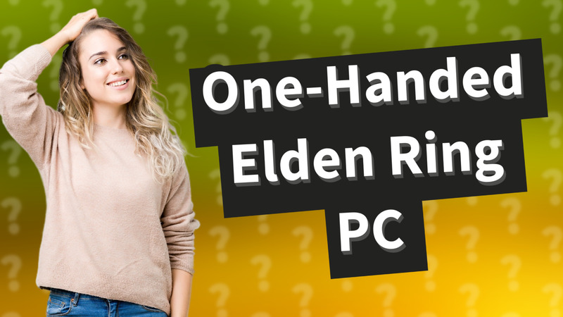 One-Handed Elden Ring PC