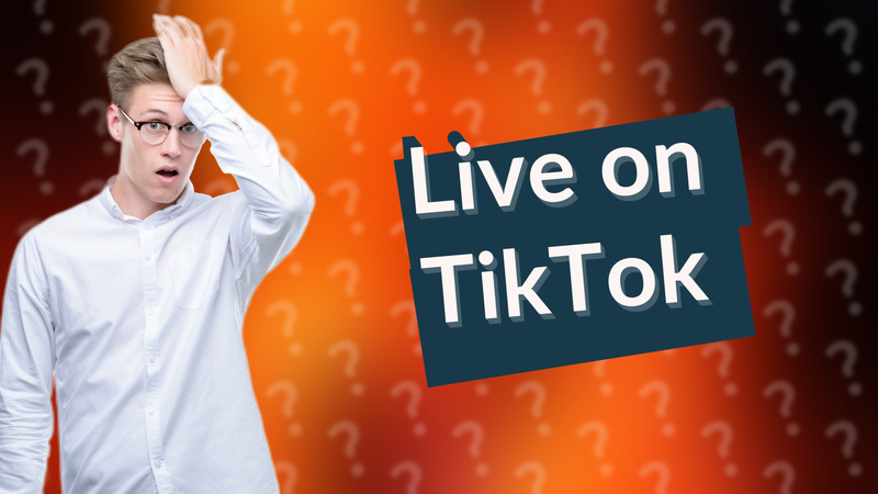 Live on TikTok