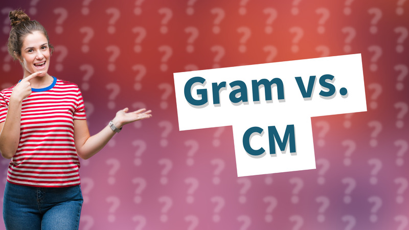 Gram vs. CM
