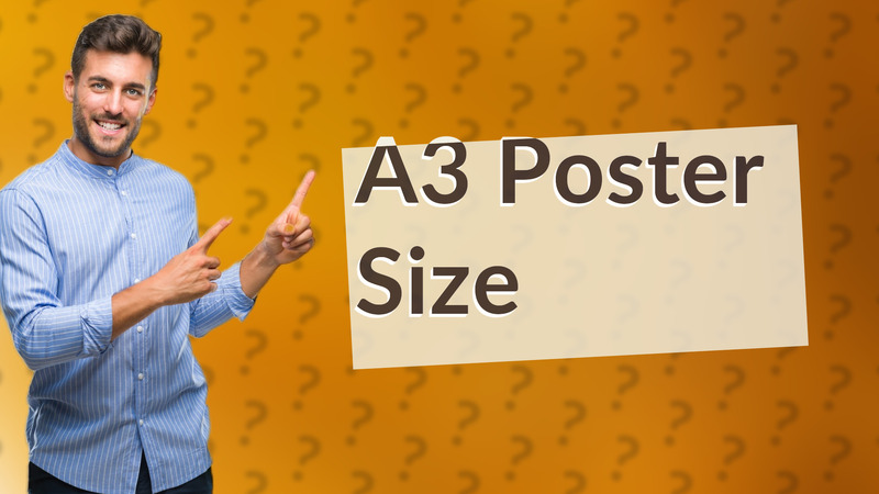 A3 Poster Size