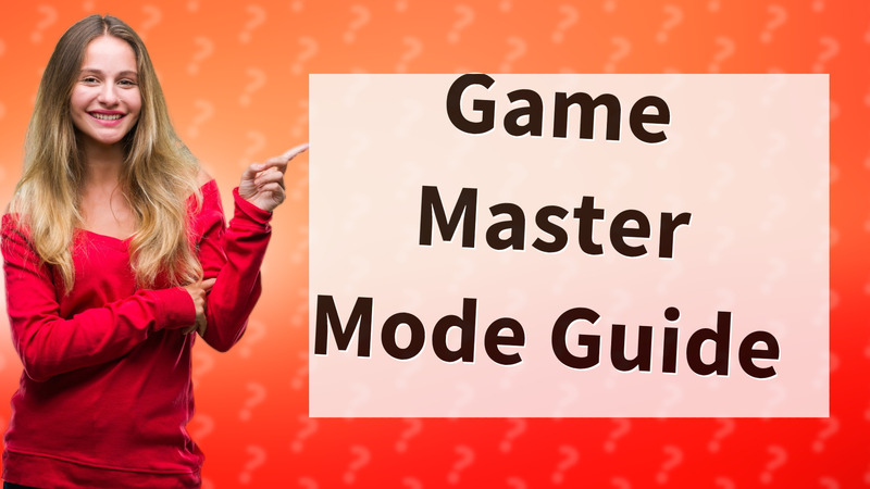 Game Master Mode Guide