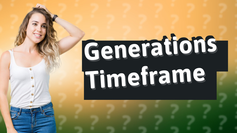 Generations Timeframe