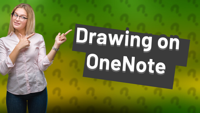 Drawing on OneNote