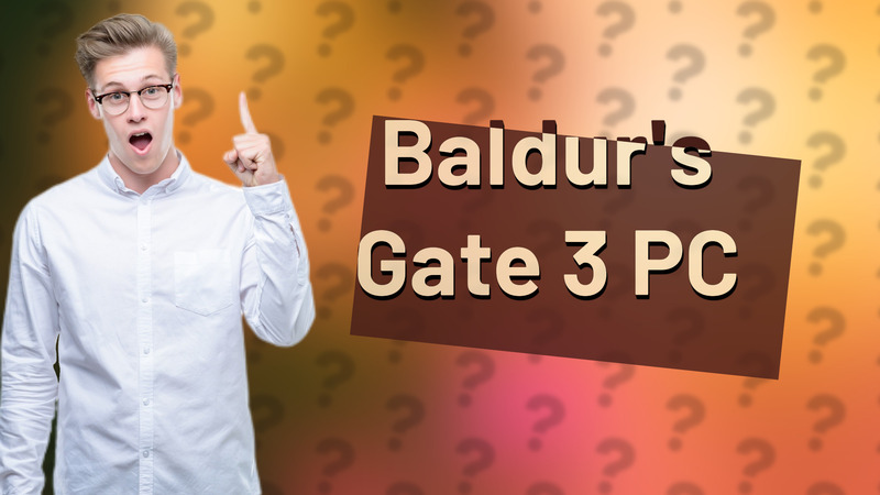 Baldur's Gate 3 PC