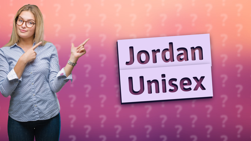 Jordan Unisex