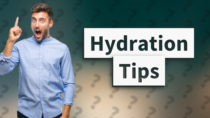 Hydration Tips