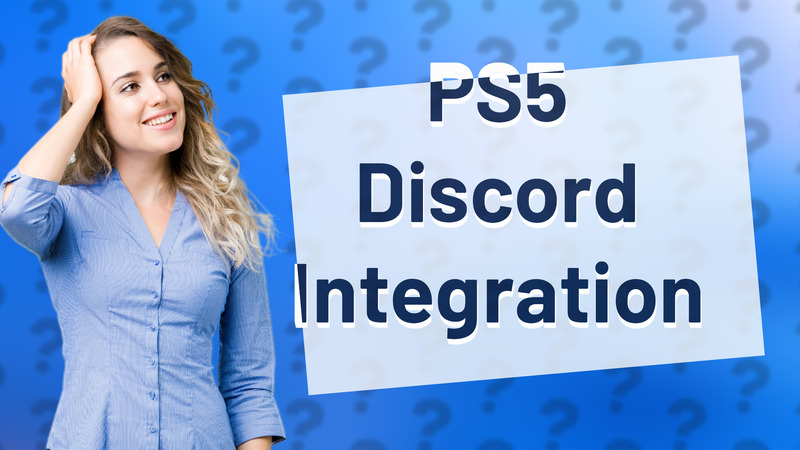 PS5 Discord Integration