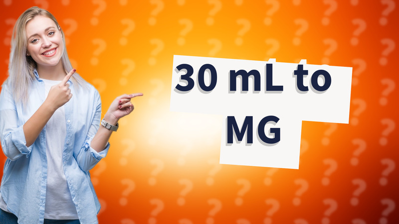 30 mL to MG