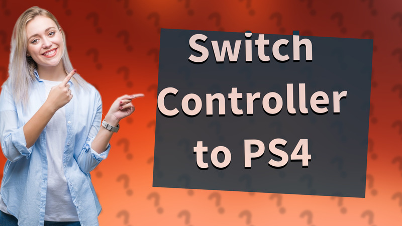 Switch Controller to PS4