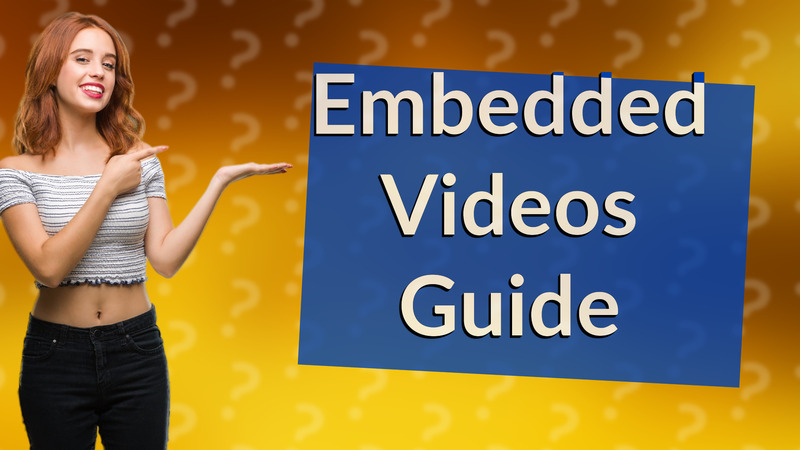 Embedded Videos Guide