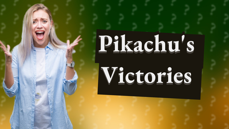 Pikachu's Victories