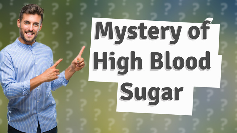 Mystery of High Blood Sugar