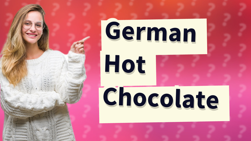 German Hot Chocolate