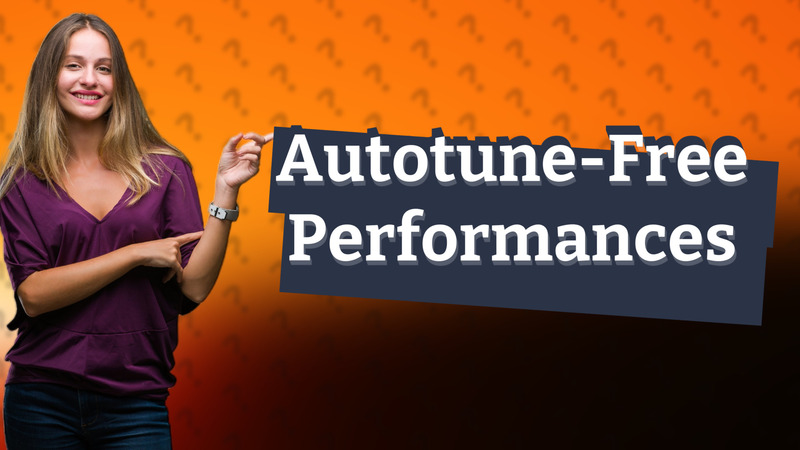 Autotune-Free Performances