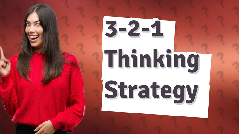 3-2-1 Thinking Strategy