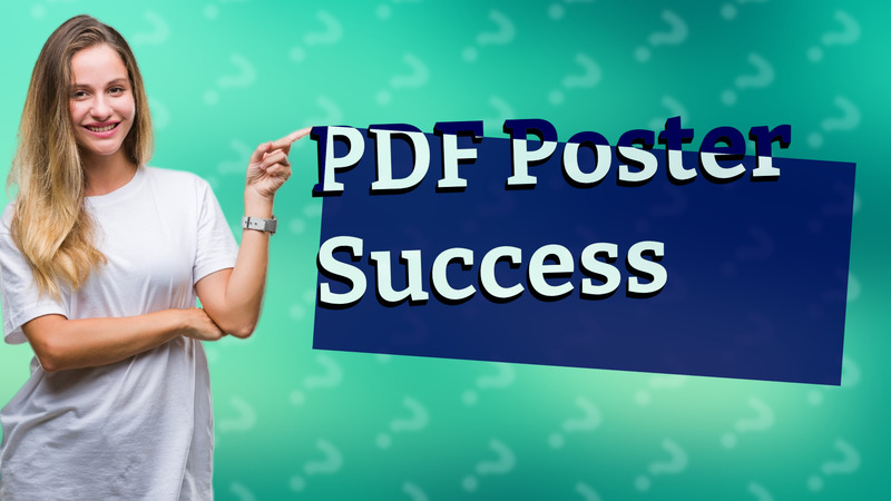 PDF Poster Success