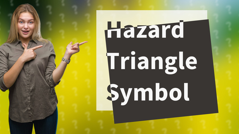Hazard Triangle Symbol