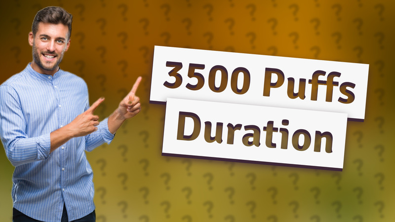 3500 Puffs Duration