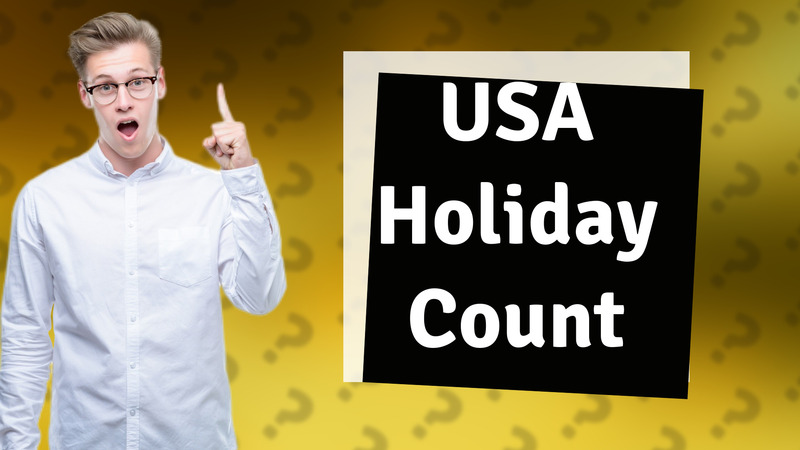 USA Holiday Count
