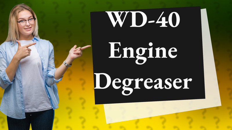 WD-40 Engine Degreaser
