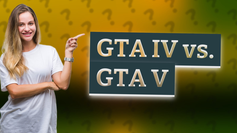 GTA IV vs. GTA V
