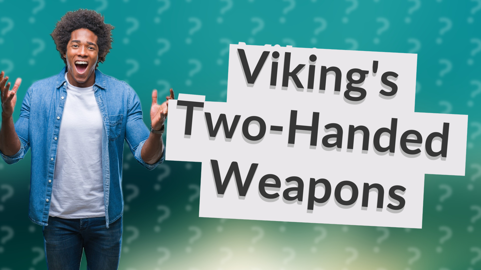 Viking's Two-Handed Weapons