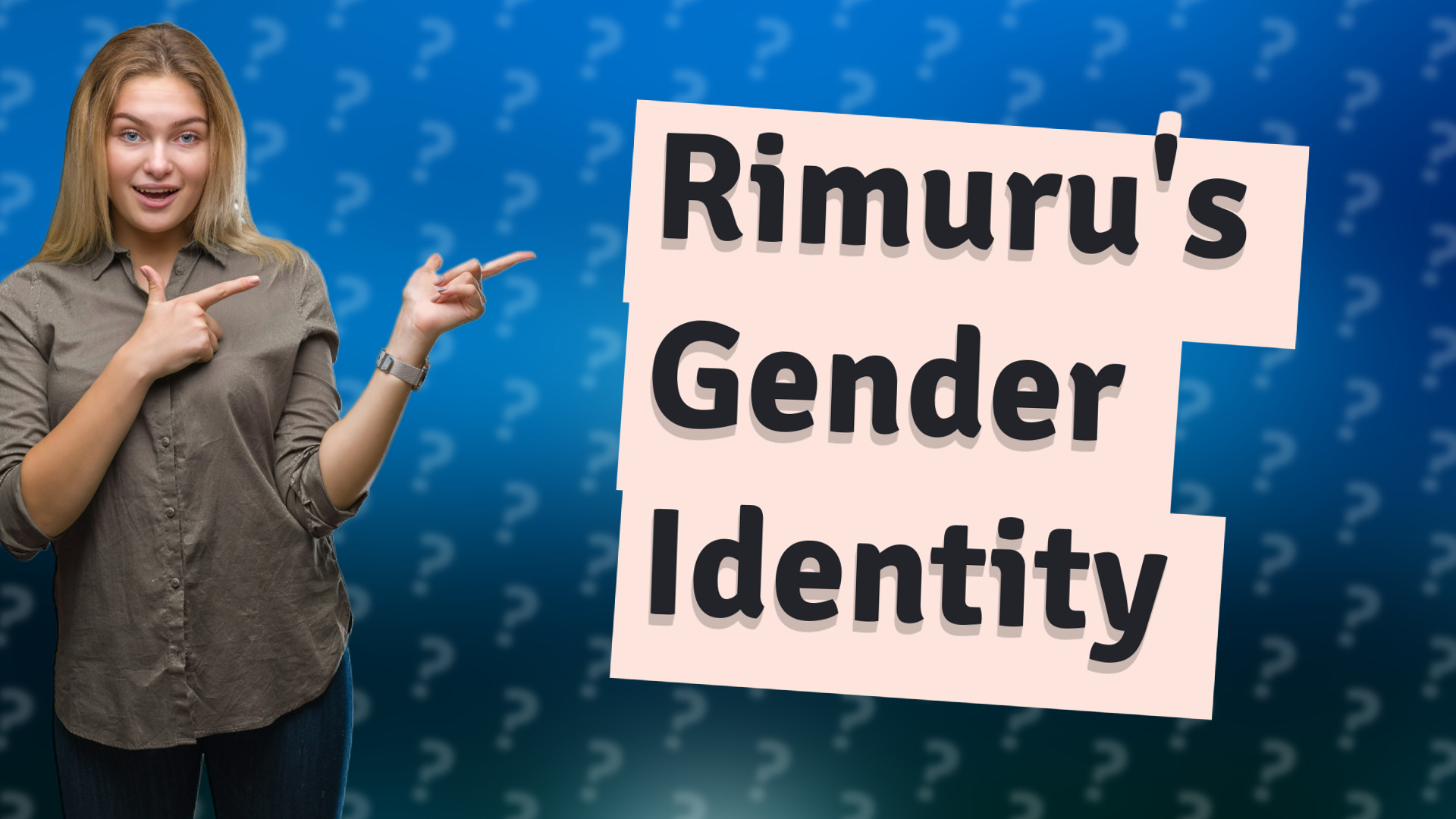 Rimuru's Gender Identity
