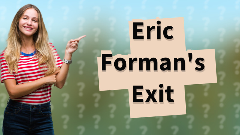 Eric Forman's Exit