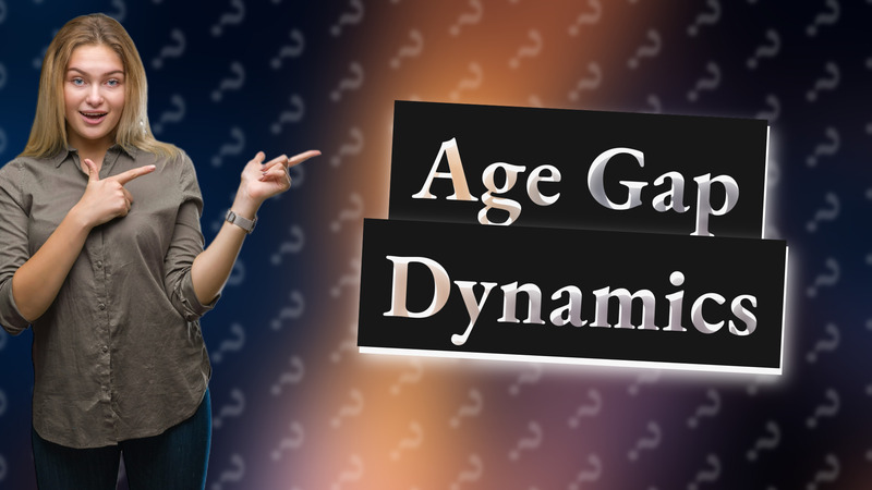 Age Gap Dynamics