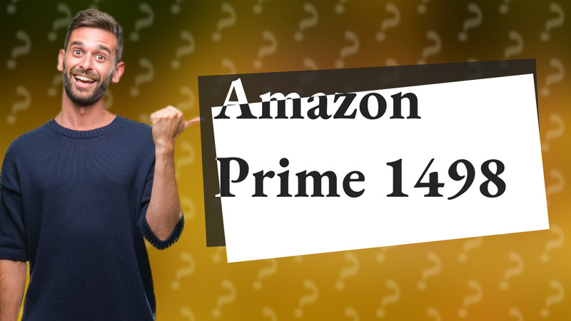 Amazon Prime 1498