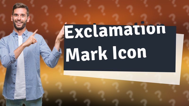 Exclamation Mark Icon