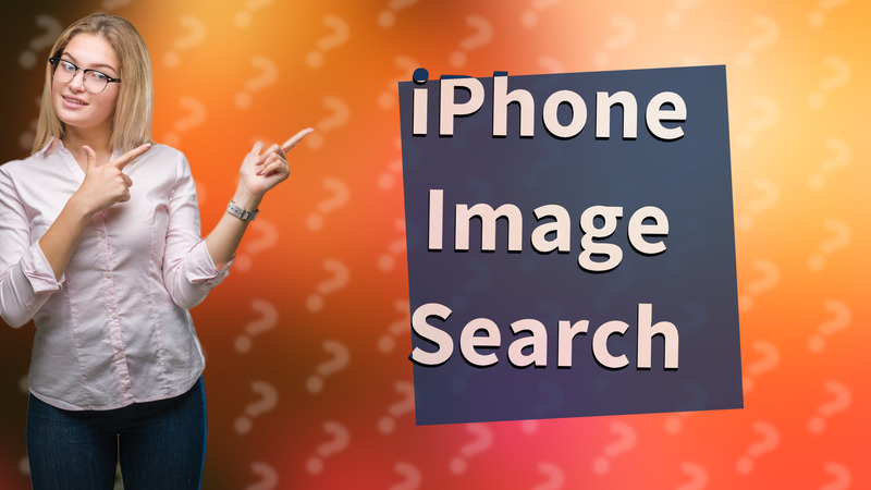 iPhone Image Search
