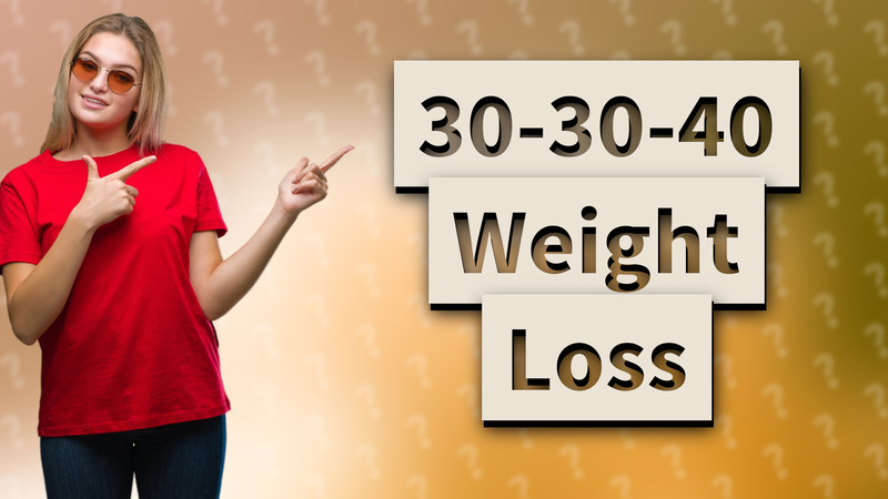 30-30-40 Weight Loss