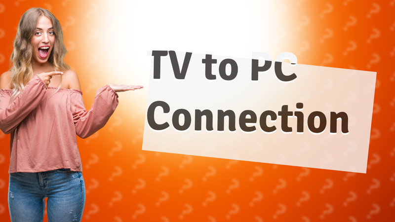 TV to PC Connection