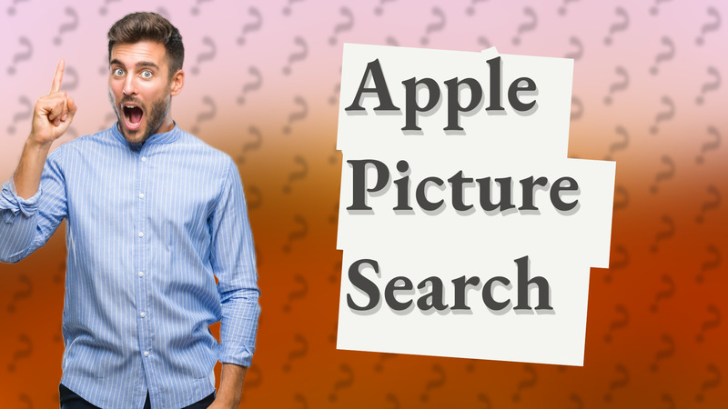 Apple Picture Search