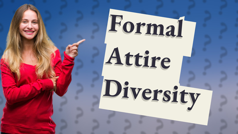Formal Attire Diversity