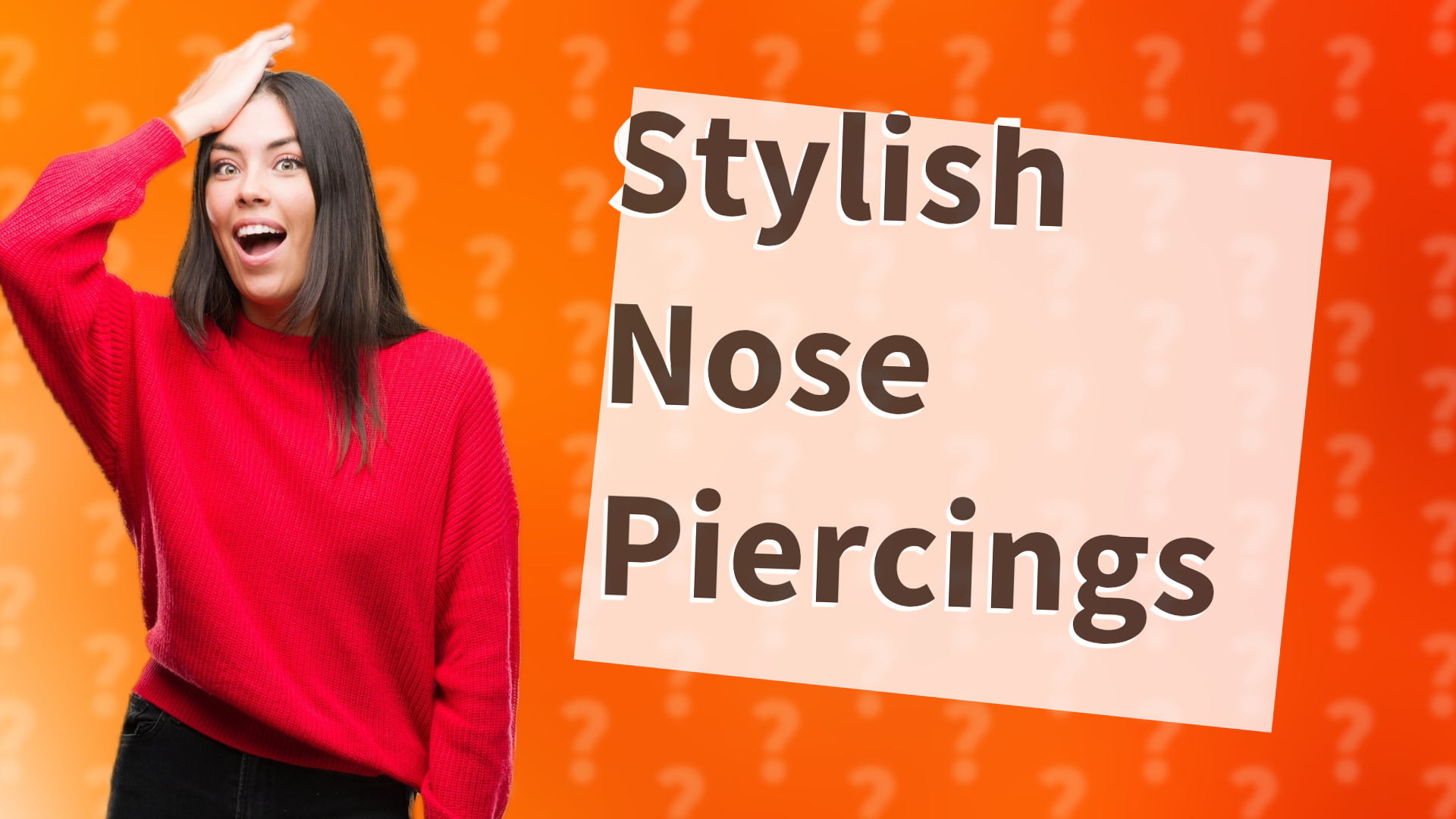 Stylish Nose Piercings