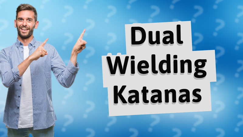 Dual Wielding Katanas