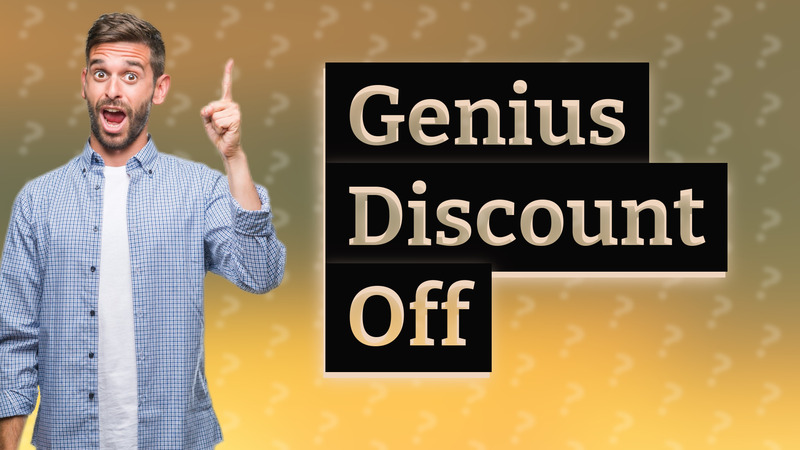 Genius Discount Off