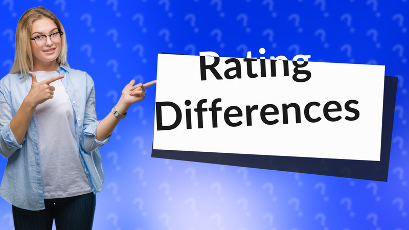 Rating Differences